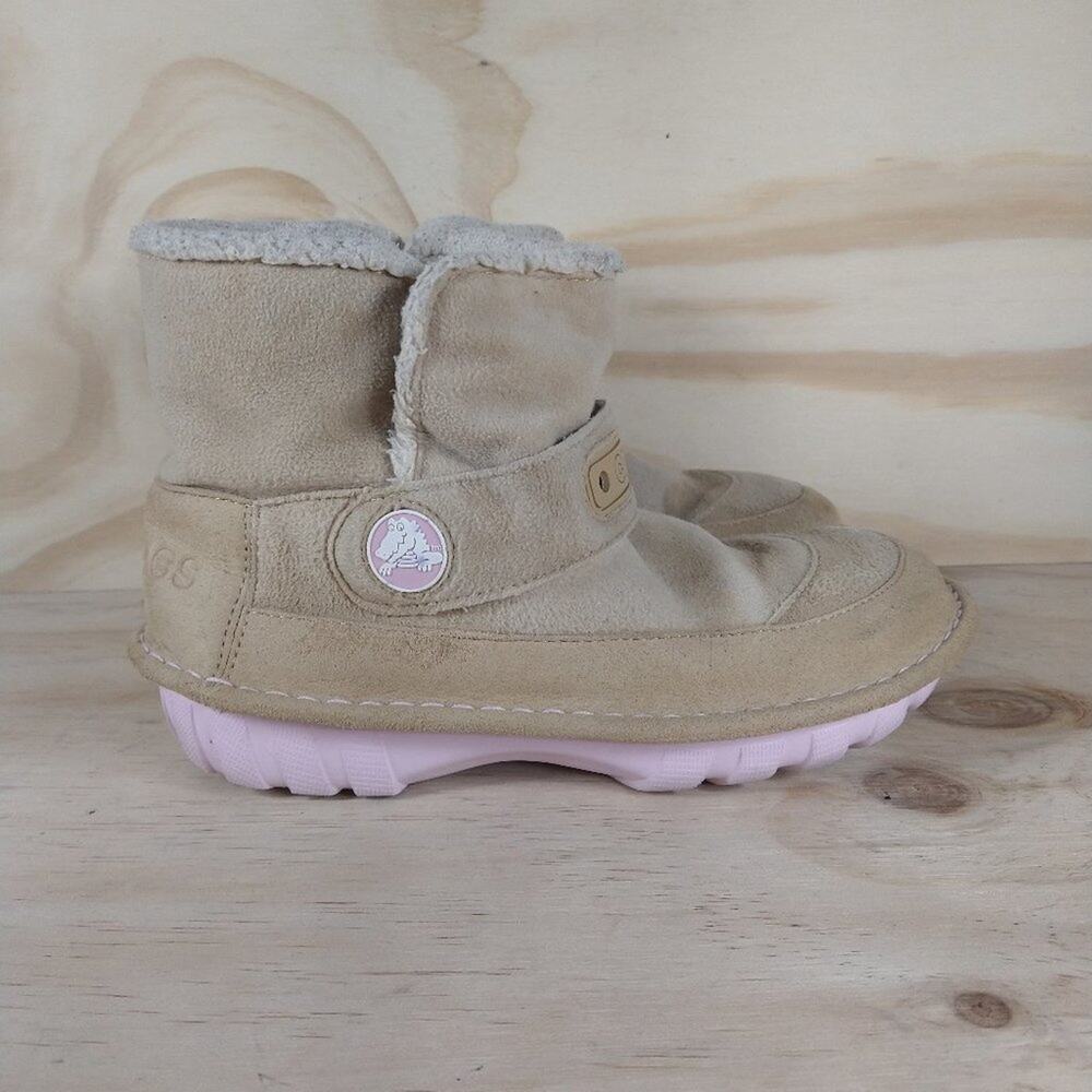 Crocs - Crocband - Boots - Gray - Big Girl's - 3